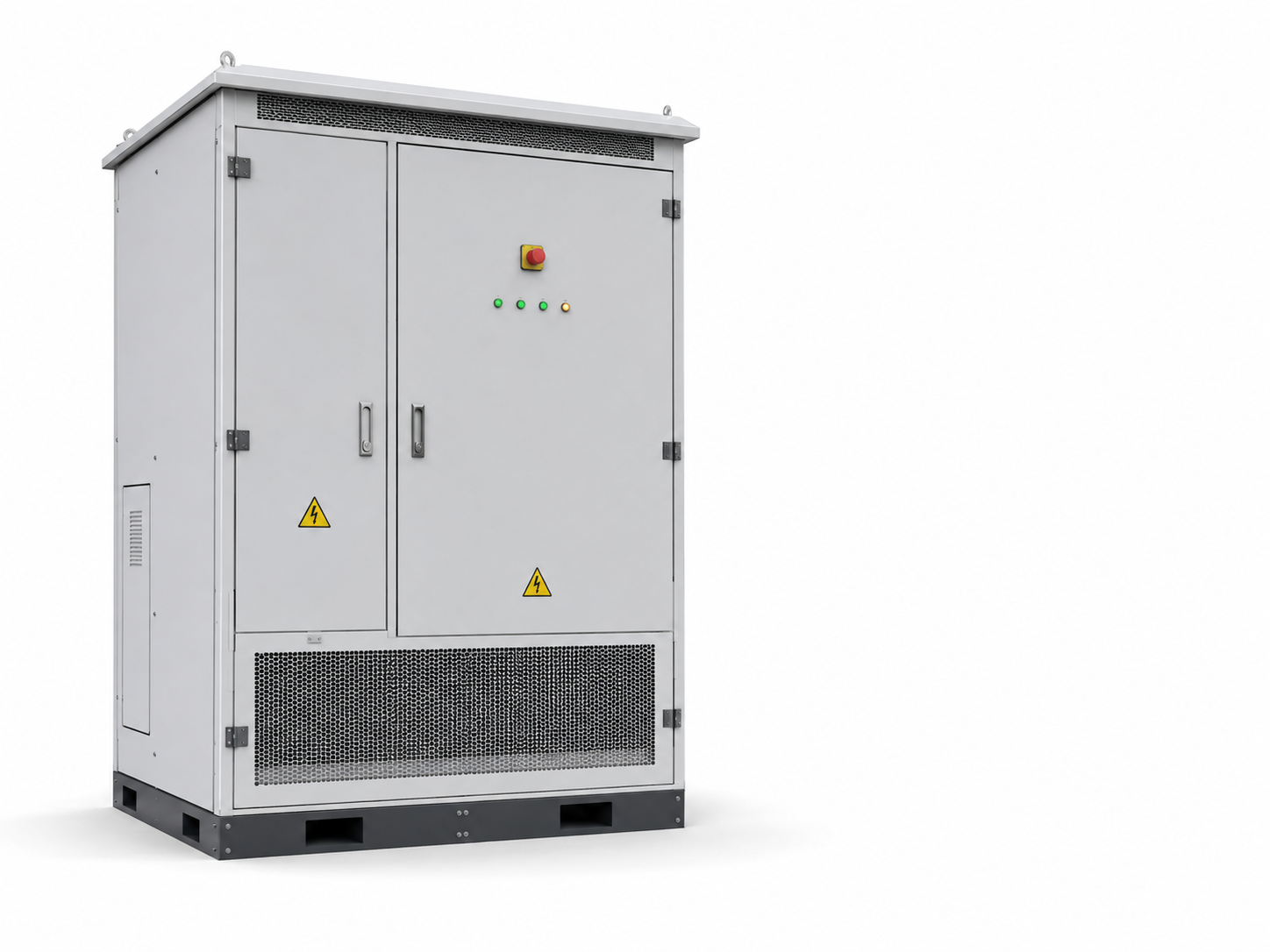 Unbranded commercial and industrial liquid-cooled BESS cabinet